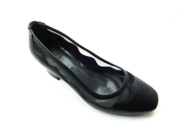 Topuklu Bayan Ayakkabı - Siyah - 8637