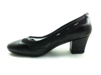 Topuklu Bayan Ayakkabı - Siyah - 8637 - Thumbnail