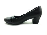 Topuklu Bayan Ayakkabı - Siyah - 8665 - Thumbnail