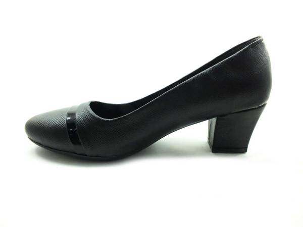 Topuklu Bayan Ayakkabı - Siyah - 8665