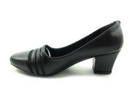 Topuklu Bayan Ayakkabı - Siyah-Kumaş - 8653 - Thumbnail