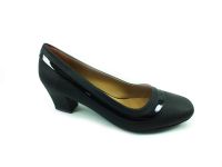 Topuklu Bayan Ayakkabı - Siyah-Perde - 8665 - Thumbnail