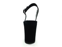 Topuklu Bayan Ayakkabı - Siyah-Süet - 650 - Thumbnail