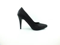 çarıkçım - Çarıkçım Stiletto Ayakkabı - Siyah-Simli - 700 çarıkçım - Çarıkçım Stiletto Ayakkabı - Siyah-Simli - 700