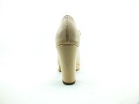 Topuklu Bayan Ayakkabı - Ten - 1738 - Thumbnail