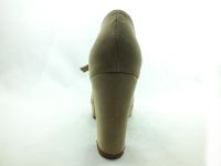 Topuklu Bayan Ayakkabı - Ten-Süet - 1738 - Thumbnail