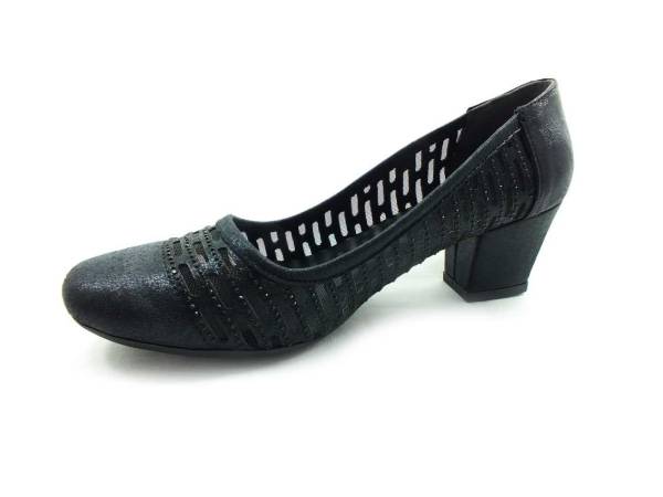 Topuklu Kadın Ayakkabı - Siyah - 8611