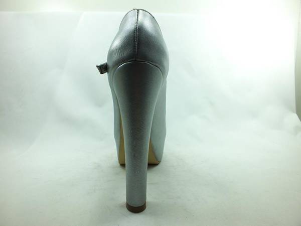 Topuklu Platform Bayan Ayakkabı - Lame-Perde - 2138