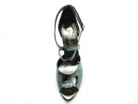 Topuklu Platform Bayan Ayakkabı - Platin - 060 - Thumbnail