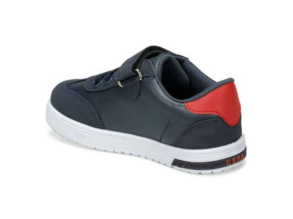 U.S. Polo Assn. Cırtlı Çocuk Spor Ayakkabısı Lacivert-Kırmızı 47 Glock