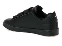 U.S. Polo Assn. Cırtlı Spor Ayakkabı Siyah-Siyah - Thumbnail