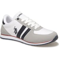 U.S. Polo Assn. Comfort Casual Sneaker Ayakkabı Beyaz 47 PLUS - Thumbnail
