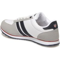 U.S. Polo Assn. Comfort Casual Sneaker Ayakkabı Beyaz 47 PLUS - Thumbnail