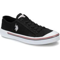 U.S. Polo Assn. Erkek Sneaker 47 Penelope M Siyah - Thumbnail