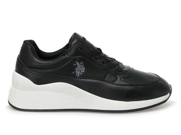 U.S. Polo Assn. Günlük Kadın Spor Ayakkabı Siyah 47 Vanez