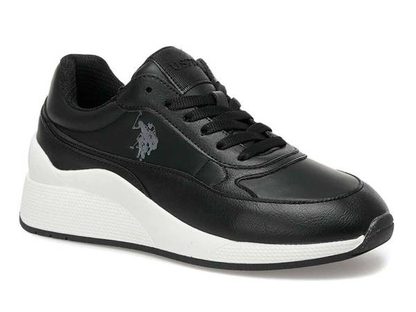 U.S. Polo Assn. Günlük Kadın Spor Ayakkabı Siyah 47 Vanez