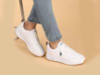 U.S. Polo Assn. Günlük Spor Ayakkabı Beyaz 47 Angel - Thumbnail