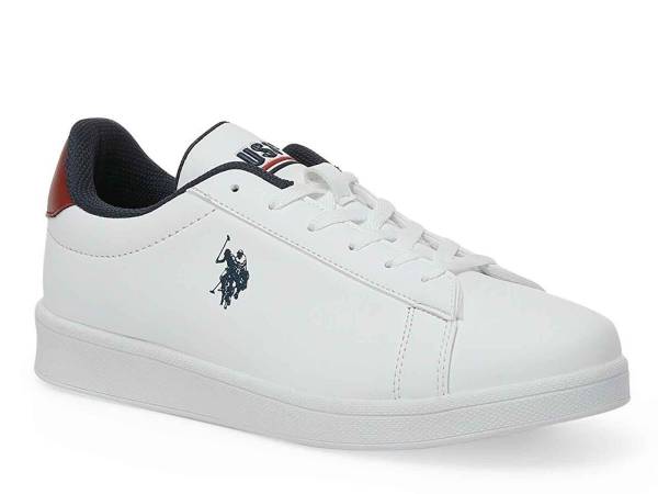 U.S. Polo Assn. Günlük Spor Ayakkabı Beyaz 47 Tibet 