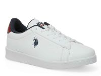 U.S. Polo Assn. Günlük Spor Ayakkabı Beyaz 47 Tibet - Thumbnail
