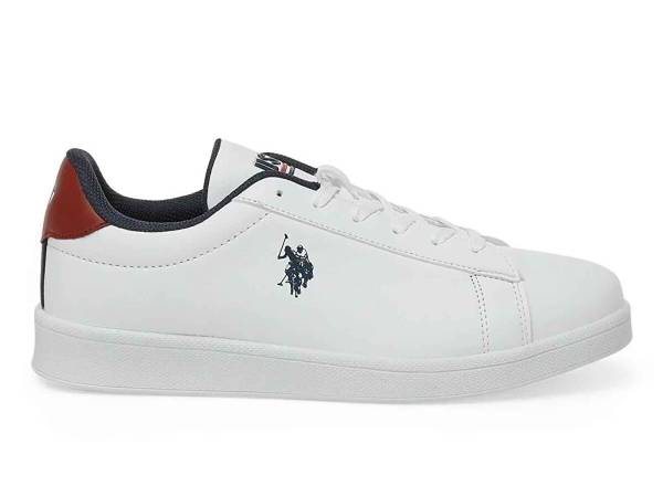 U.S. Polo Assn. Günlük Spor Ayakkabı Beyaz 47 Tibet 
