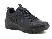 U.S. Polo Assn. Günlük Spor Ayakkabı Siyah 47 Fonda Pu - Thumbnail