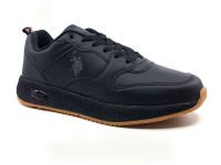 U.S. Polo Assn. Günlük Spor Ayakkabı Siyah-Siyah 47 Angel - Thumbnail