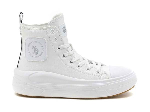 U.S. Polo Assn. Kalın Taban Sneaker Beyaz 7 Clementine