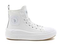 U.S. Polo Assn. Kalın Taban Sneaker Beyaz 7 Clementine - Thumbnail