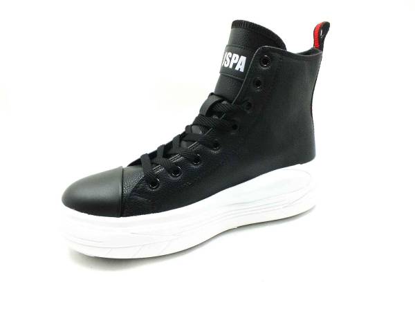 U.S. Polo Assn. Kalın Taban Sneaker Siyah