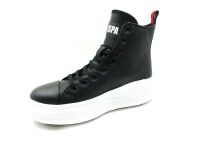 U.S. Polo Assn. Kalın Taban Sneaker Siyah - Thumbnail