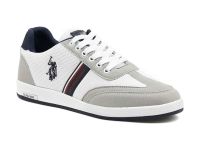 U.S. Polo Assn. Sneaker Erkek Ayakkabı Beyaz 47 Kares - Thumbnail