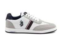 U.S. Polo Assn. Sneaker Erkek Ayakkabı Beyaz 47 Kares - Thumbnail