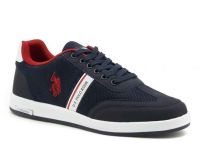 U.S. Polo Assn. Sneaker Erkek Ayakkabı Lacivert 47 Kares - Thumbnail