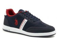 U.S. Polo Assn. Sneaker Erkek Ayakkabı Lacivert 47 Kares - Thumbnail