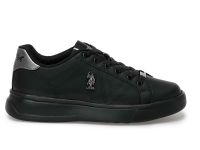 U.S. Polo Assn. Sneaker Kadın Ayakkabı Siyah-Siyah 47 Extra - Thumbnail