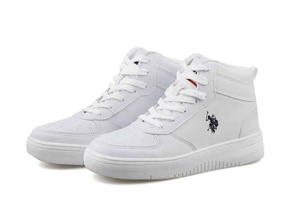 U.S. Polo Assn. Spor Ayakkabısı Beyaz 47 ARISTO HI