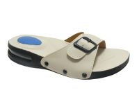 Vixen Topuk Dikeni-Kemik Çıkıntısı Detaylı Terlik Bej 113 500 H-V - Thumbnail