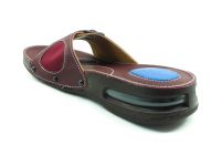 Vixen Topuk Dikeni-Kemik Çıkıntısı Detaylı Terlik Bordo 113 500 H-V - Thumbnail