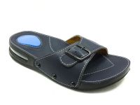 Vixen Topuk Dikeni-Kemik Çıkıntısı Detaylı Terlik Lacivert 113 500 H-V - Thumbnail