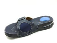 Vixen Topuk Dikeni-Kemik Çıkıntısı Detaylı Terlik Lacivert 113 500 H-V - Thumbnail