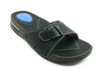 Vixen Topuk Dikeni-Kemik Çıkıntısı Detaylı Terlik Siyah 113 500 H-V - Thumbnail