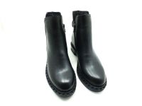 Voyager Hakiki Deri Fermuarlı Kadın Botu Siyah 91 8494 - Thumbnail