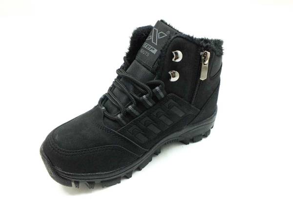 X Step Erkek Bot Siyah 17 X6
